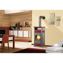 Poêle à bois Hydro Edilkamin WARM SCALDAVIVANDE 