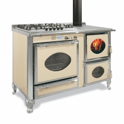 Découvrez la cuisinière à bois wekos classic 90 Inox