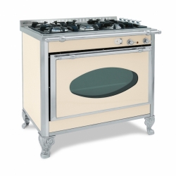 Découvrez la cuisinière à bois wekos classic 90 Inox