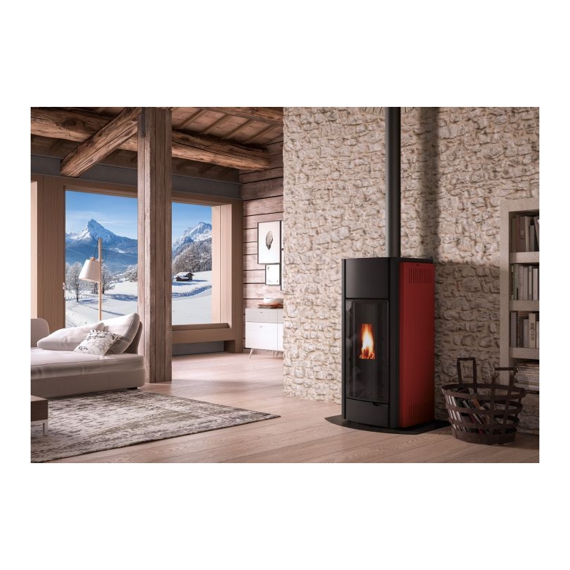 Masnada, Poêle à pellets granulés Palazzetti Ecofire ELISABETH 9 Kw