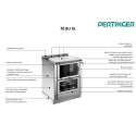 Cuisinière à bois Pertinger Okoalpin 70BU XL 8kW