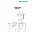 Cuisinière à bois Pertinger Okoalpin 50 5kW