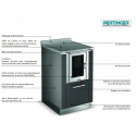 Cuisinière à bois Pertinger Okoalpin 50 5kW