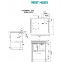 Cuisinière à bois Pertinger Okoalpin 70 7kW
