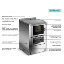 Cuisinière à bois Pertinger Okoalpin 60BU 8kW