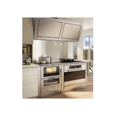 Cuisinière à bois mixte Pertinger Okoalpin 70BU+75 8kW
