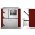 Cuisinière à bois Pertinger Okoalpin 70+5 7kW
