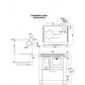 Cuisinière à bois Pertinger Okoalpin 90 8kW