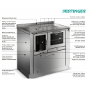 Cuisinière à bois Pertinger Okoalpin 90 8kW