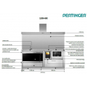 Cuisinière à bois mixte Pertinger Okoalpin 100+90 8,5kW