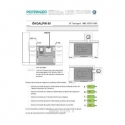 Cuisinière à bois mixte Pertinger Okoalpin 80+75 7,5kW