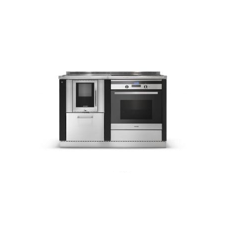 Cuisinière à bois mixte Pertinger Okoalpin 60+65 6kW