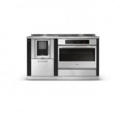 Cuisinière à bois mixte Pertinger Okoalpin 60+75 6kW