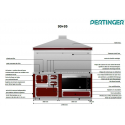 Cuisinière à bois mixte Pertinger Okoalpin 90+95 8kW