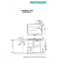 Cuisinière à bois mixte Pertinger Okoalpin 90+95 8kW