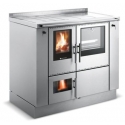 CUISINIERE A BOIS BOUILLEUR PERTINGER A TIRAGE INVERSE 100 - 15 kW