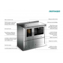Cuisinière à bois Bouilleur Pertinger Okoalpin 90 plus 22kw