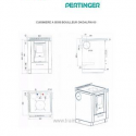 Cuisinière à bois Bouilleur Pertinger Okoalpin 60 15kW