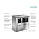 Cuisinière à bois Bouilleur Pertinger Okoalpin 90 16kW
